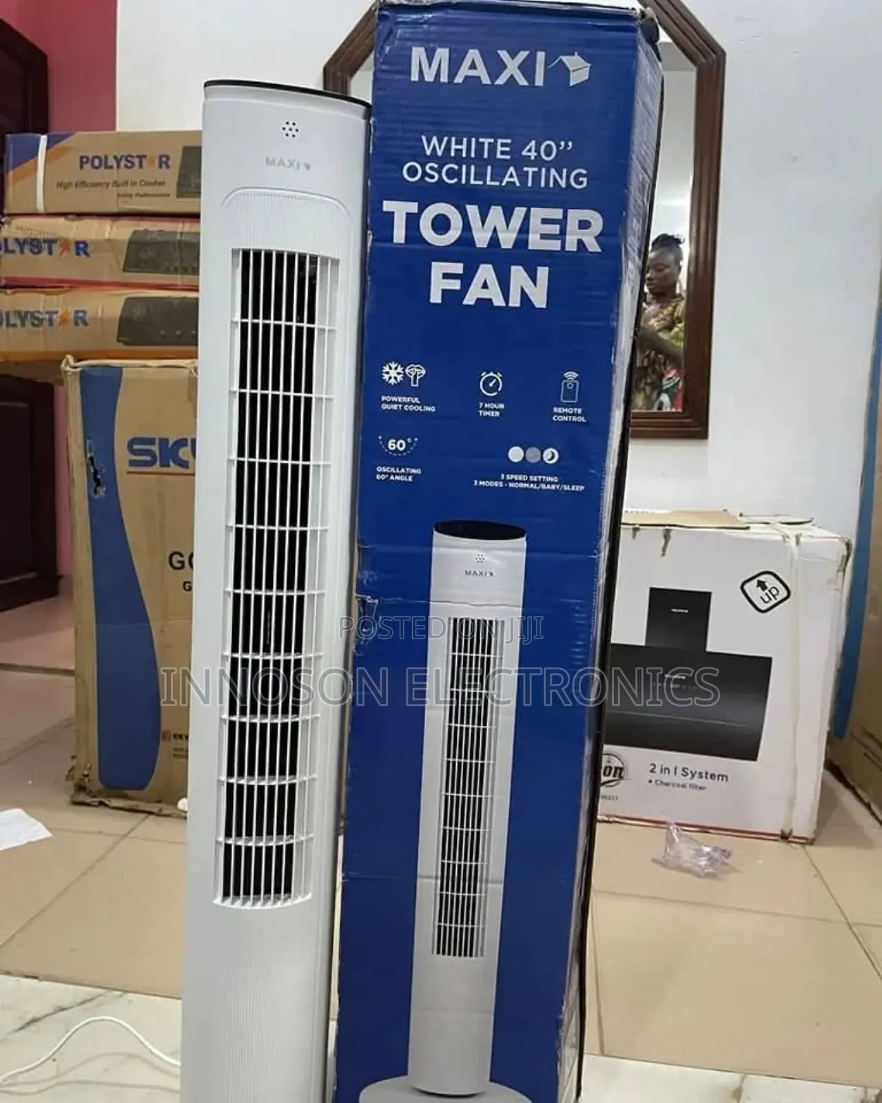 18 Inches Maxi Osilating Fan
