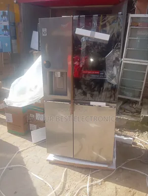 New Lg 674l Nok Nok Inverter Side by Side Fridge Ice Maker Dispenser