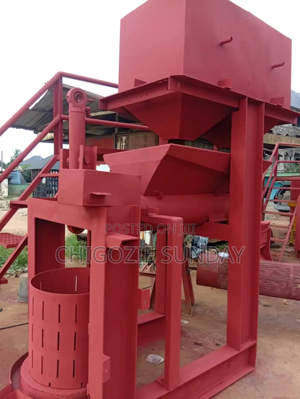 Oil Mill Processing Machine