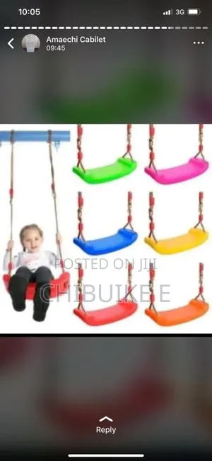 Plastic Swing Seat For Kids