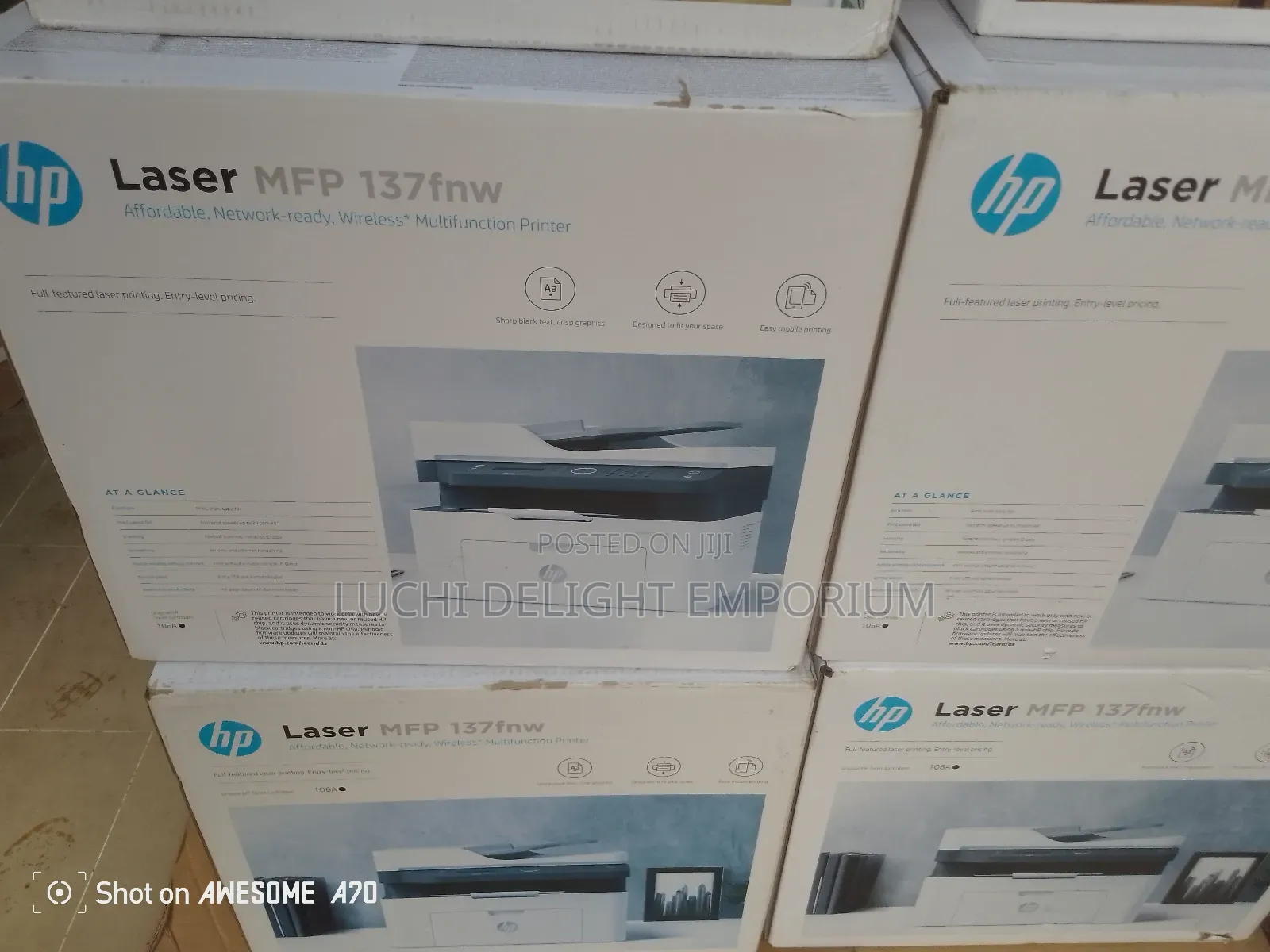 Hp Laserjet Pro MFP 137fnw Printer
