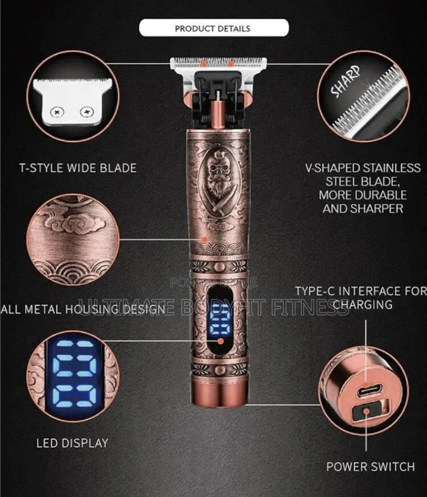 Brand New Wmark Ng-307 Trimmer Clipper