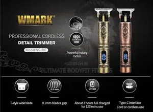 Brand New Wmark Ng-307 Trimmer Clipper
