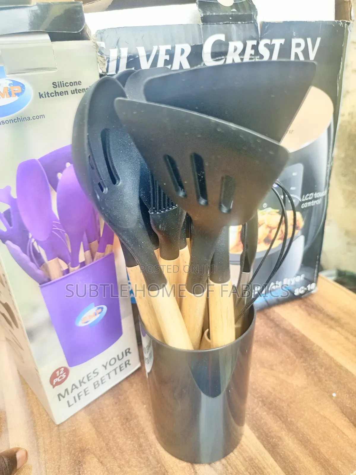 SMP 12pcs Silicone Spoon Set