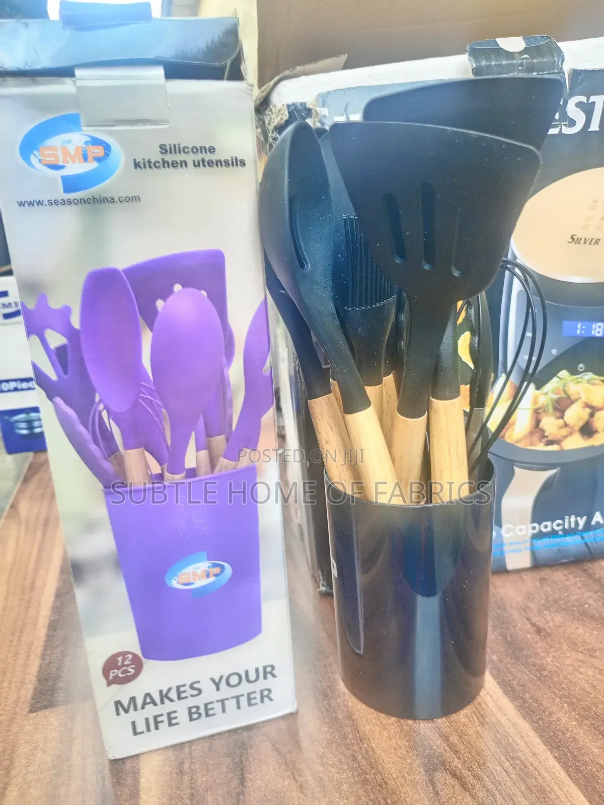 SMP 12pcs Silicone Spoon Set