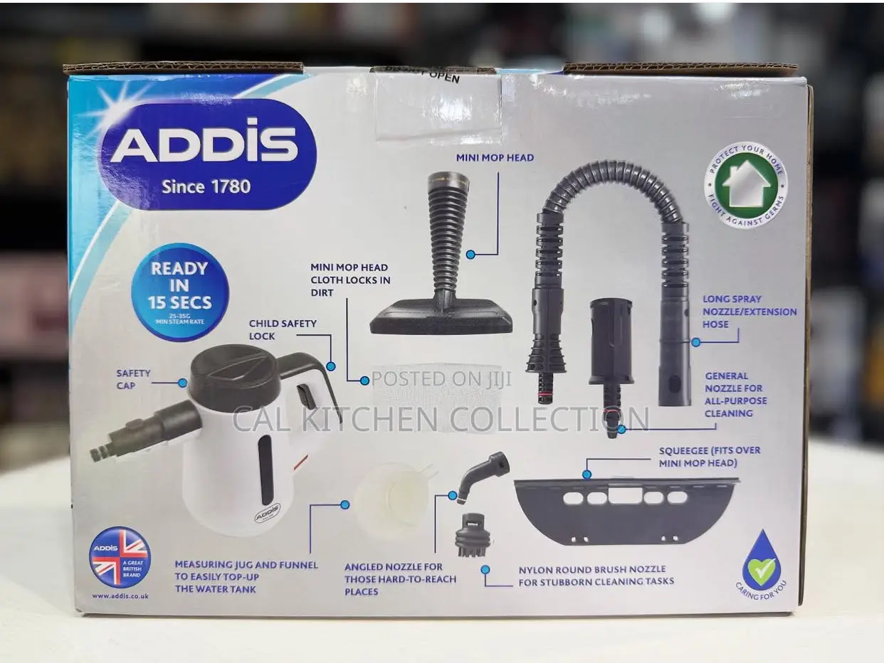 Addis Multifunctional Handheld Steam Cleaner