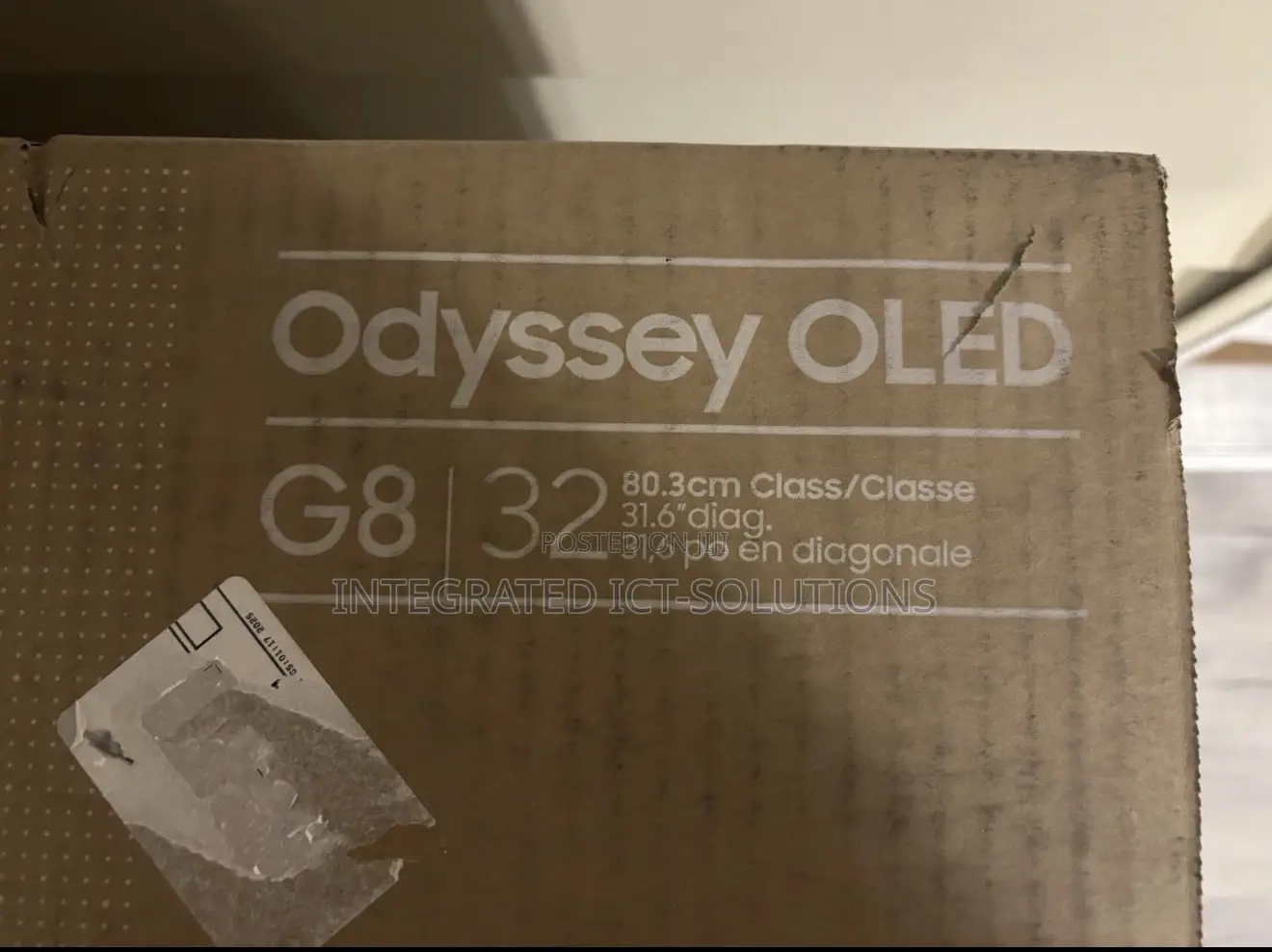 Samsung 32” Odyssey Oled G8 Series Uhd 240hz