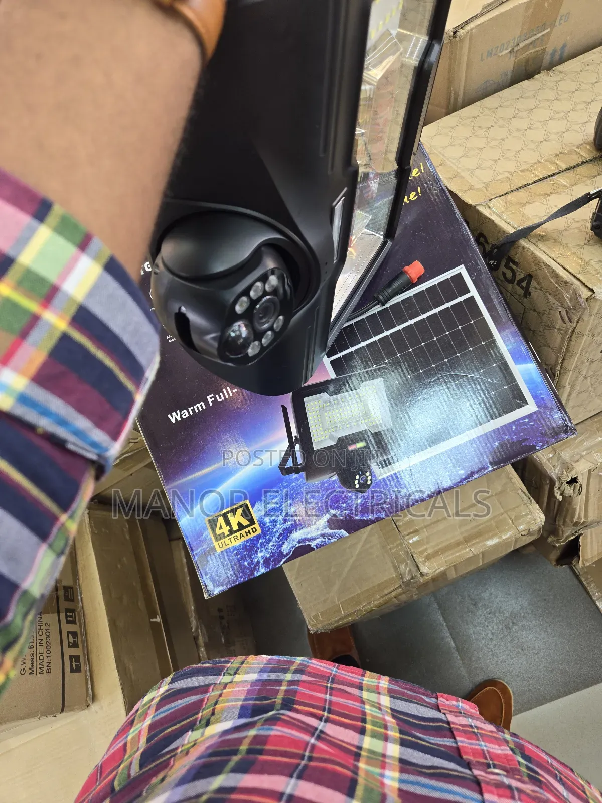 Solar Flood Light With Ai Camera