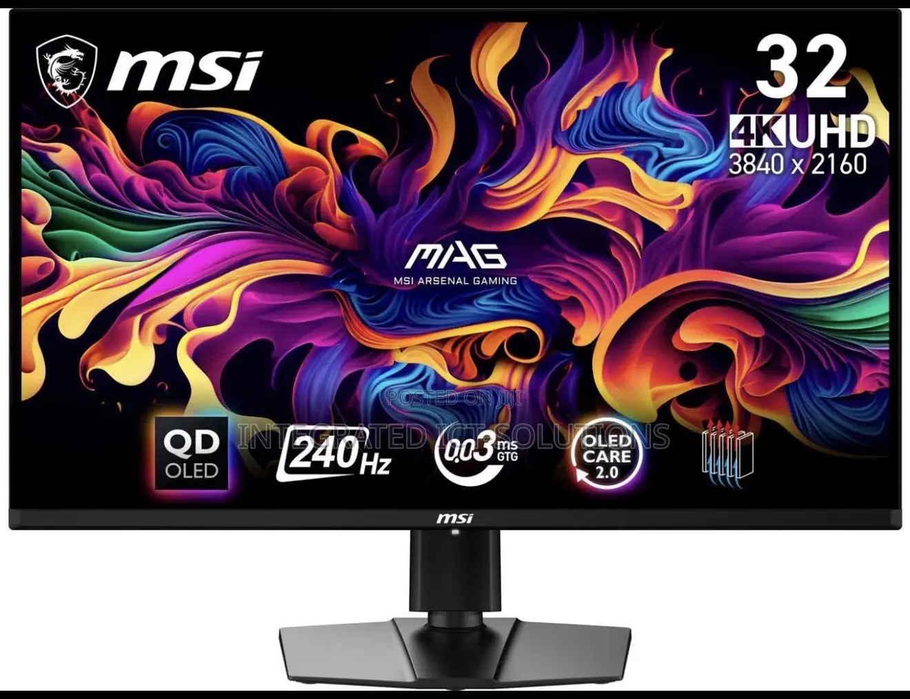 Msi Mag 321upx Qd-Oled 32" 16:9, Qd-Oled Gaming Monito