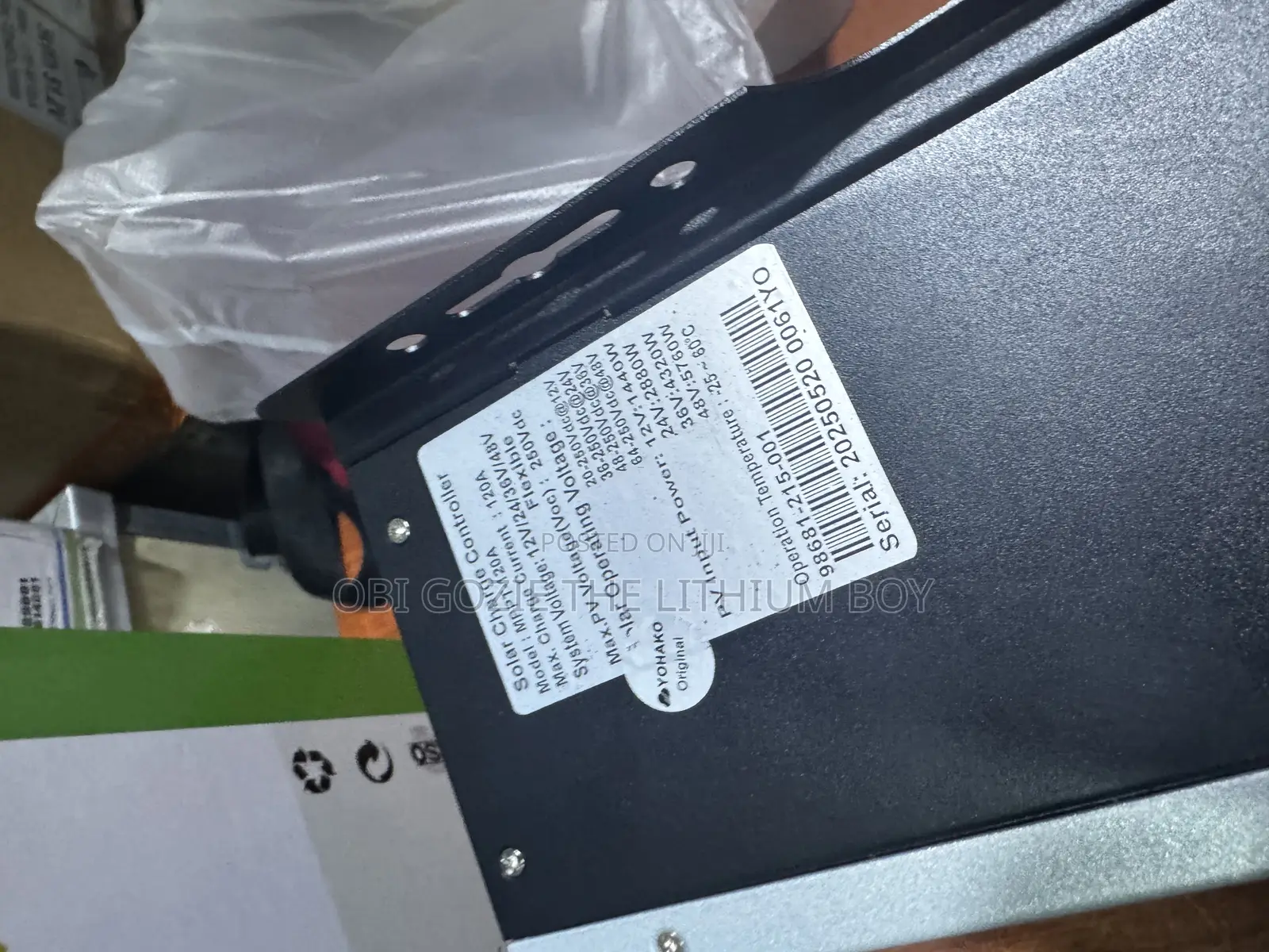 Best Yohako Vendor. 120ah Yohako MPPT Solar Charger Controller