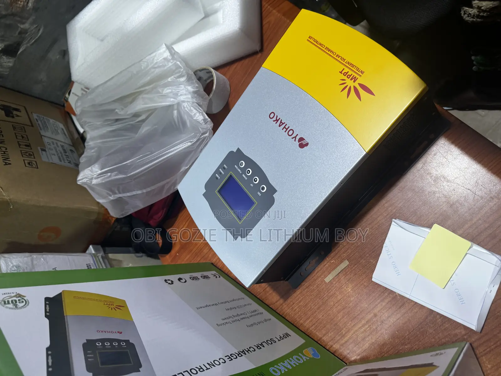 Best Yohako Vendor. 120ah Yohako MPPT Solar Charger Controller