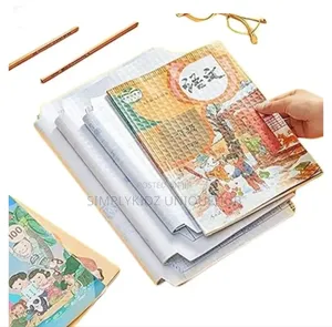 Waterproof Plastic Clear Book Cover(10pcs)