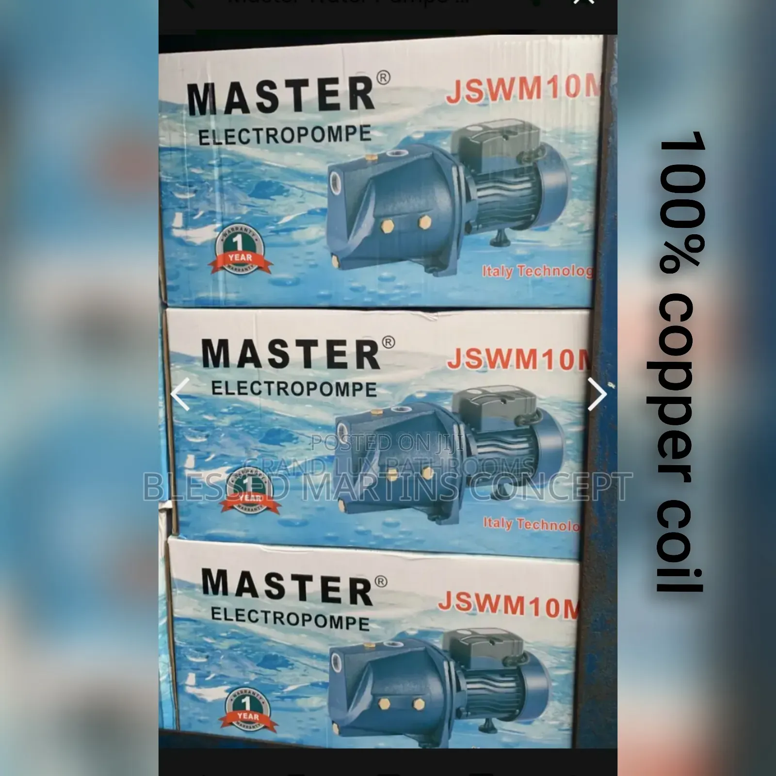 0.5hp Master Pumping Machine Surface