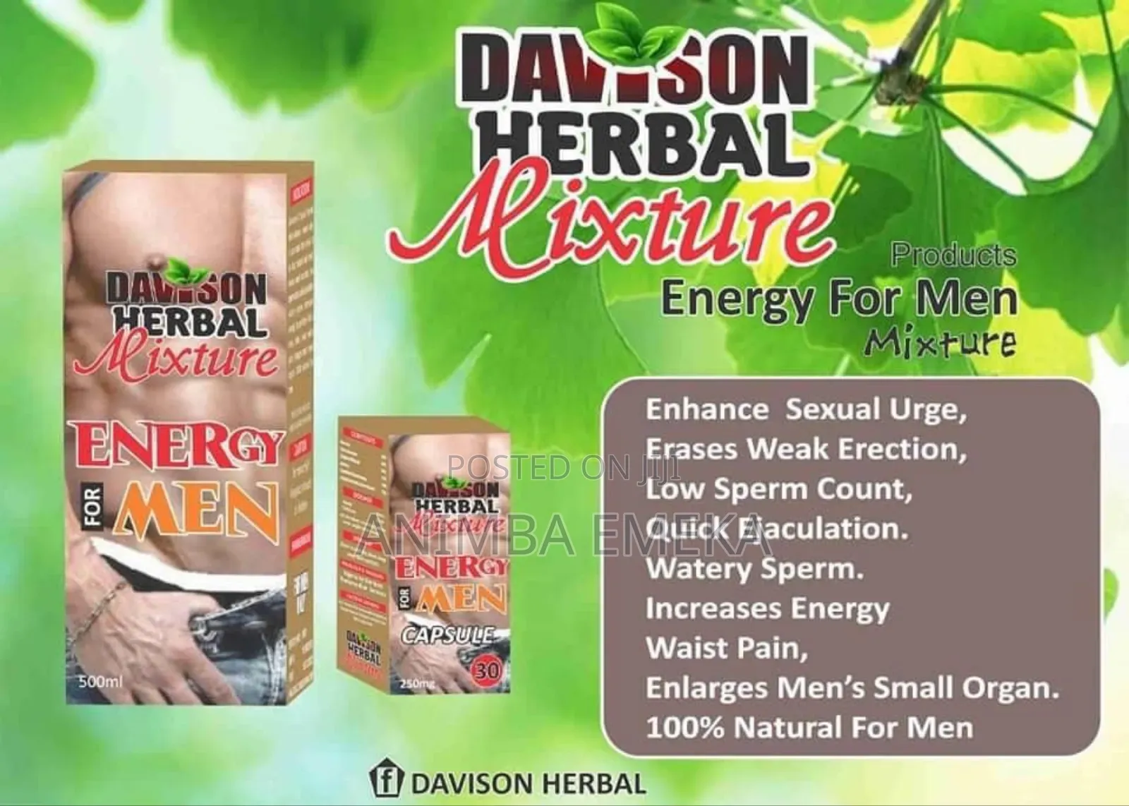 Davison Energy for Men