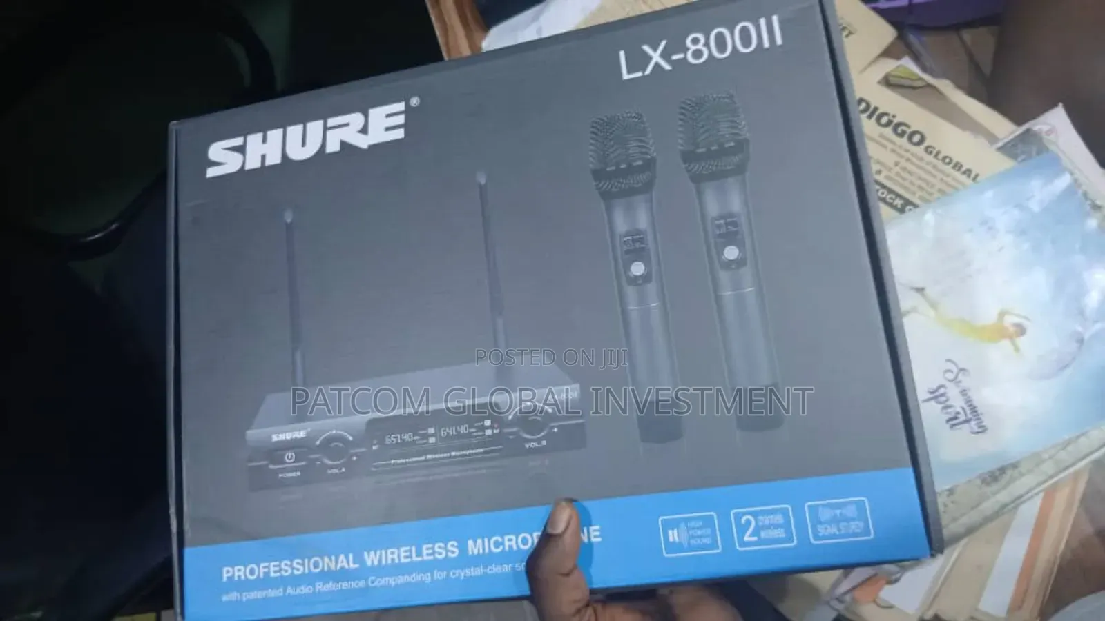 Shure Wireless Microphone Lx-800ii