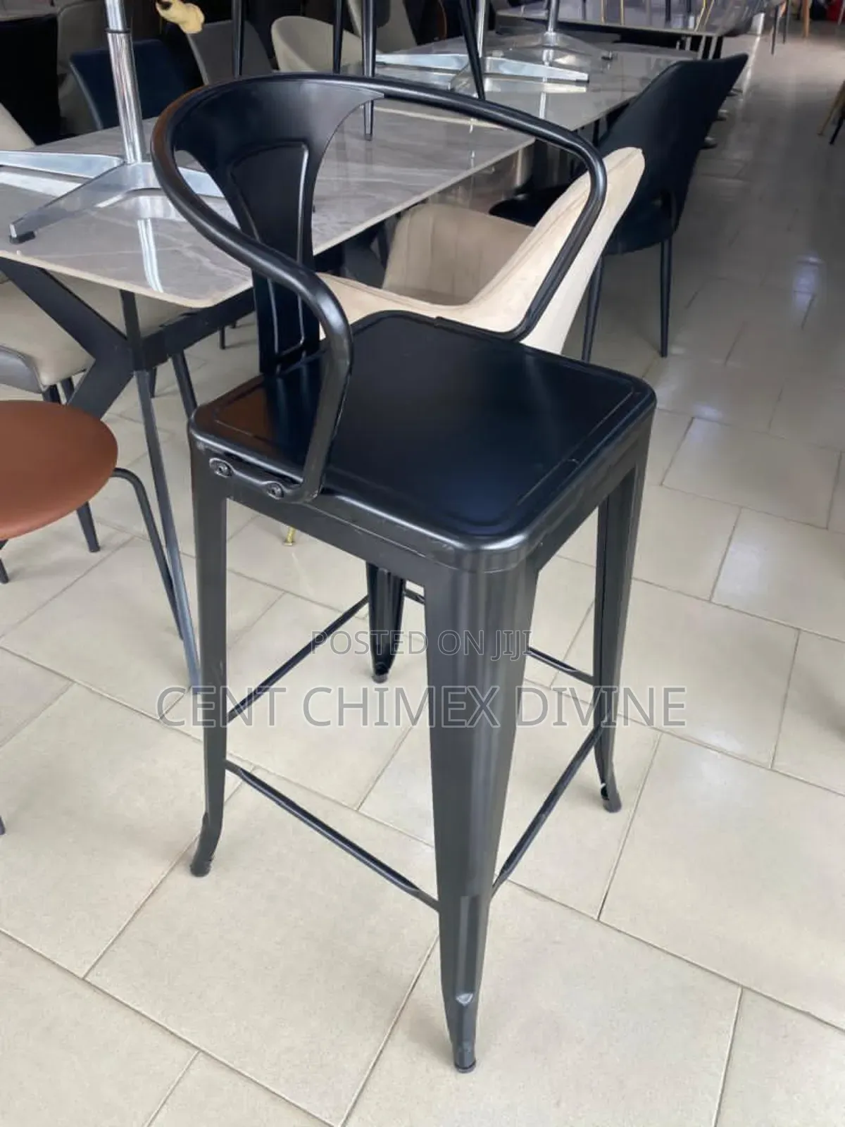 Modern Big Iron Bar Stools