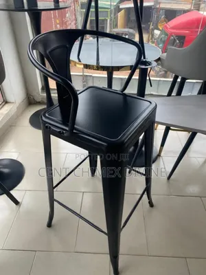 Modern Big Iron Bar Stools
