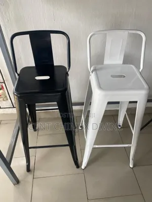 White/Black Minimalist High Chair