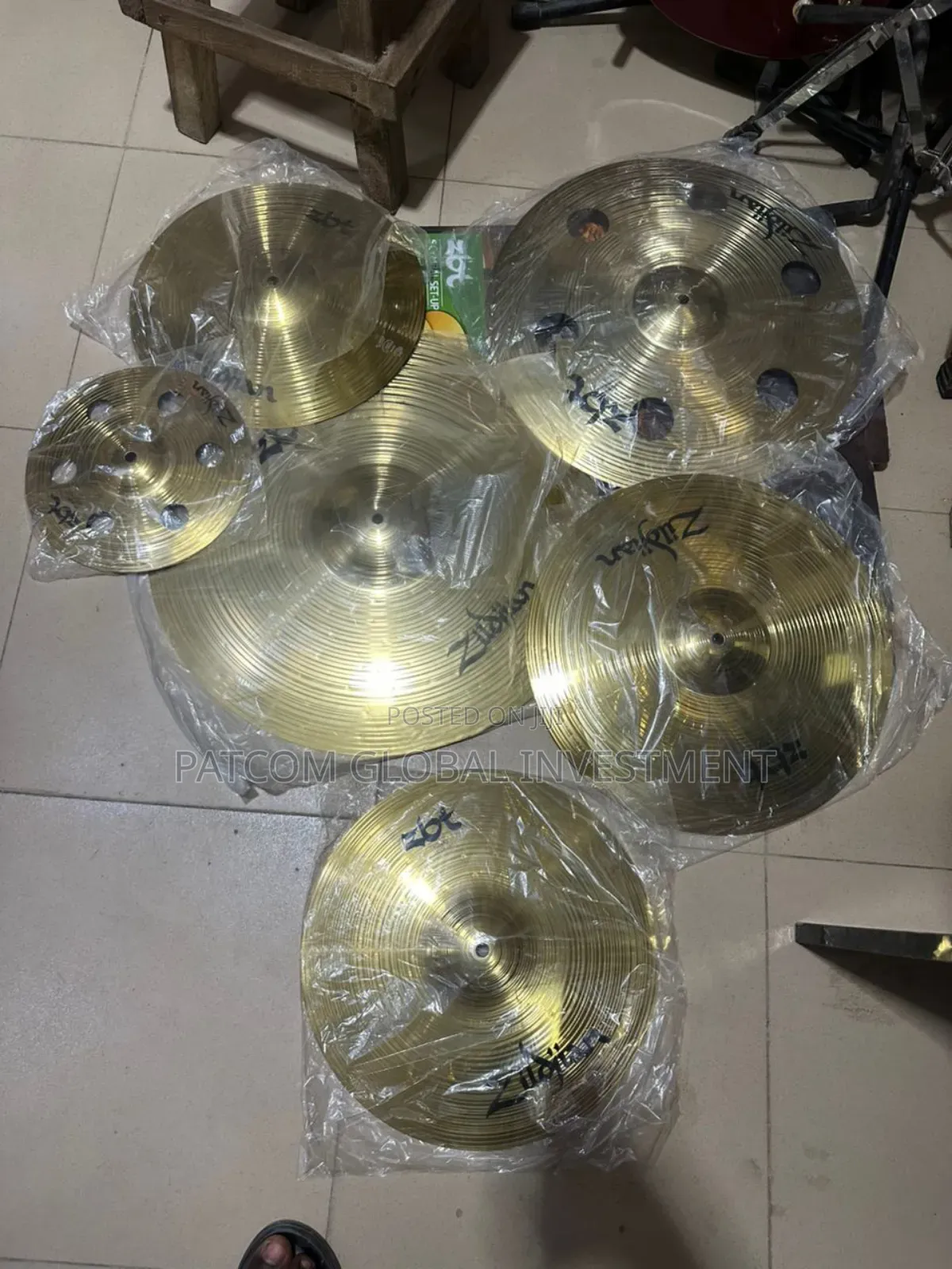 Zildjain Complete Cymbals Plate