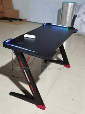 Z Shape Gaming Desk
