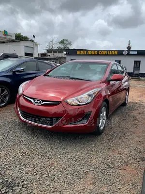 Hyundai Elantra Limited 4dr Sedan (1.8L 4cyl 6A) 2014 Red