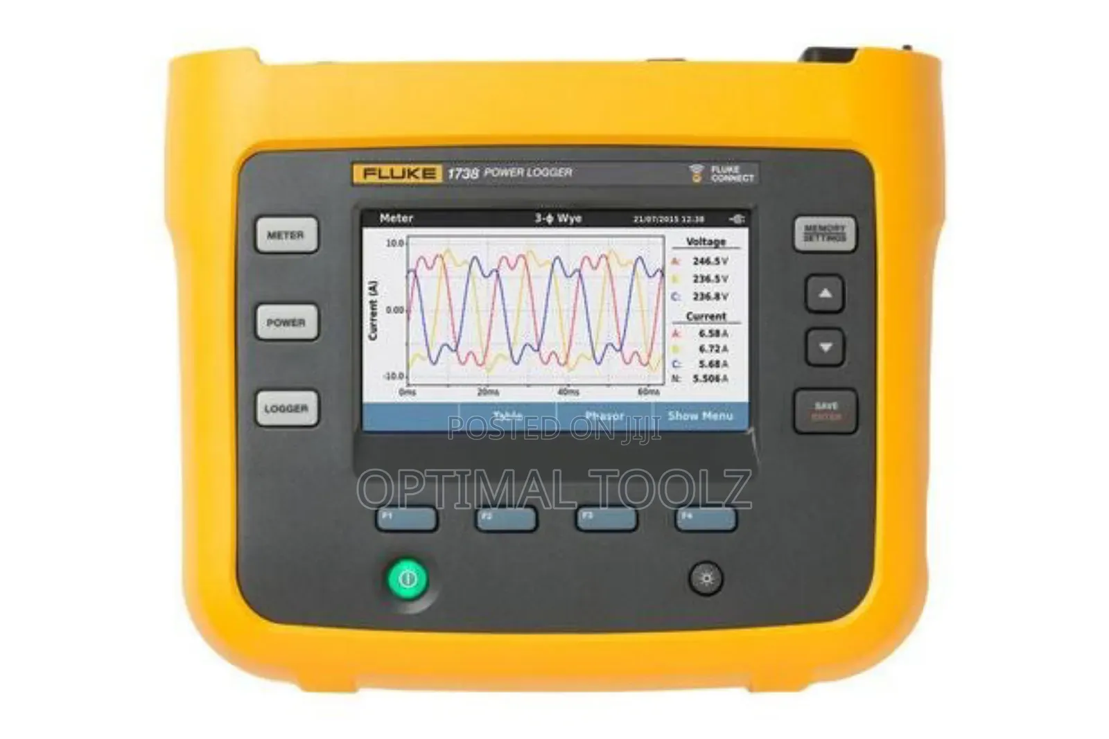 Fluke 1736 Three-Phase Power Quality Loggers