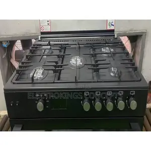 Maxi 5 Burner 60x90cm Black Standing Gas Cooker | 6090fk963dbb