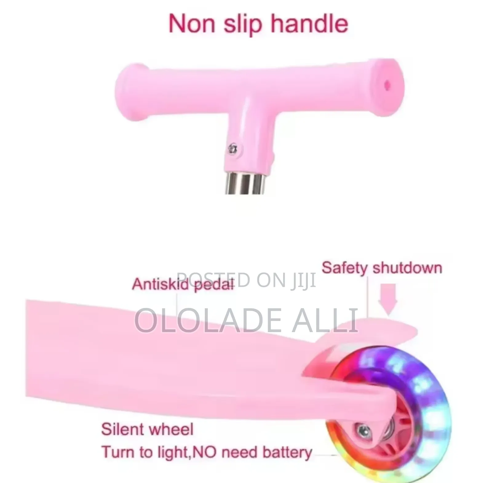 Kids Scooter Silent Wheel