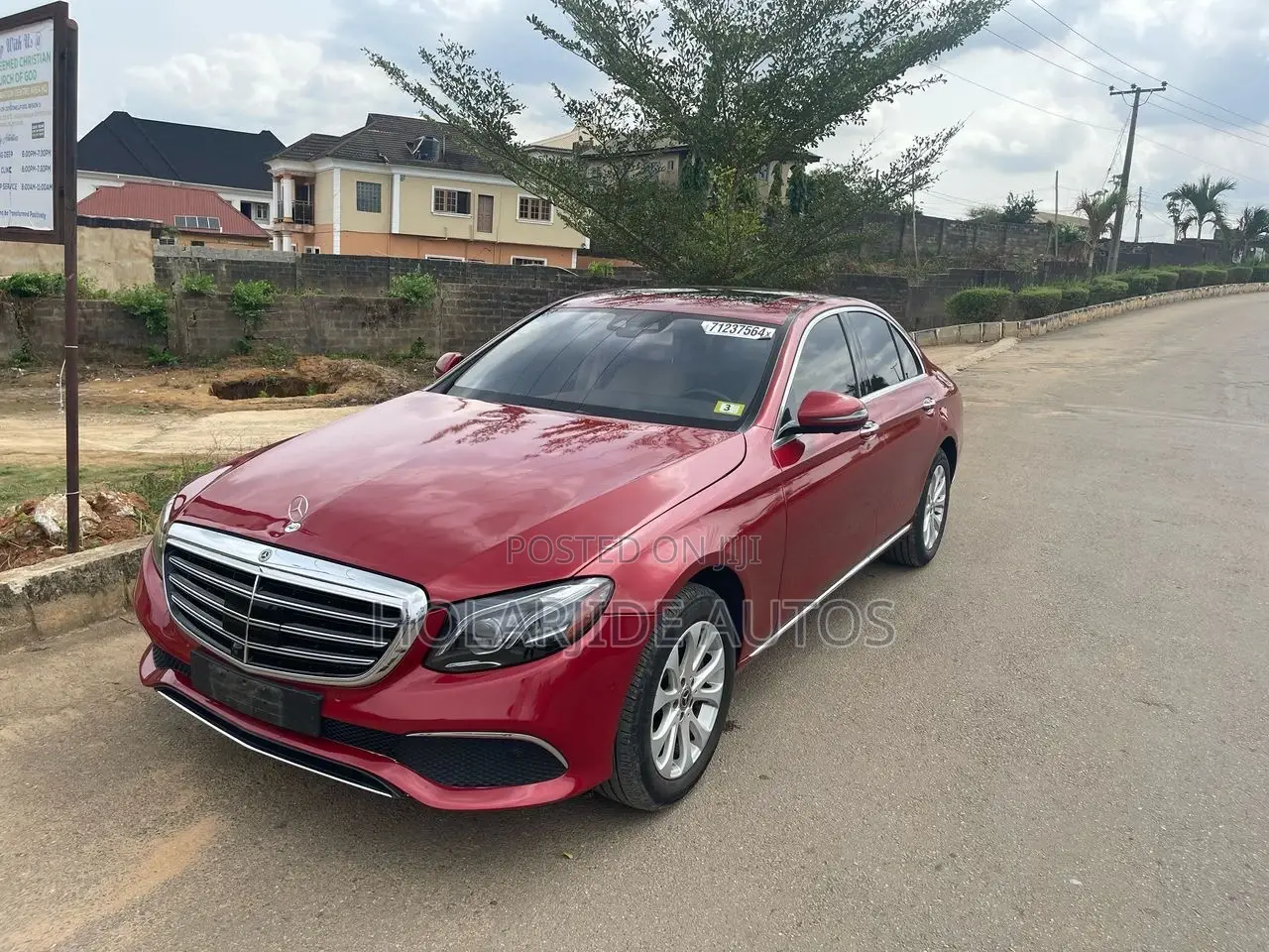 Mercedes-Benz E300 2018 Burgundy