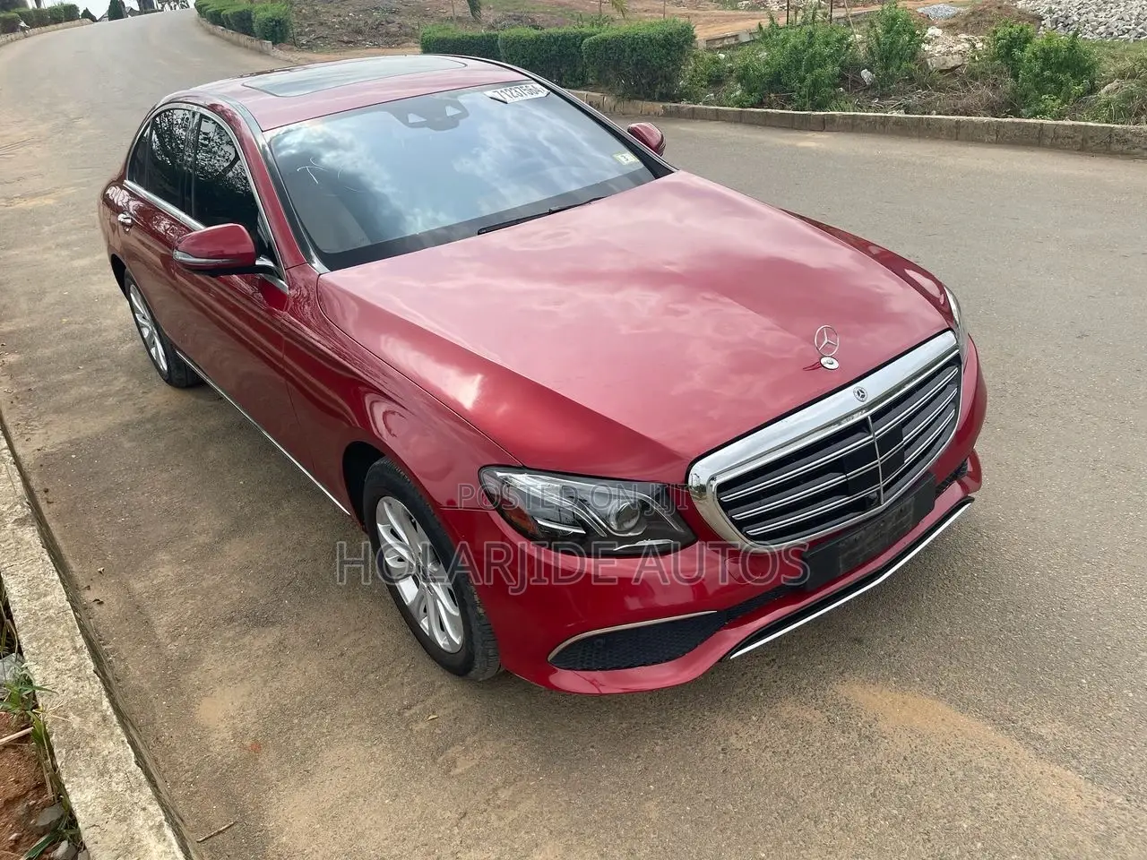 Mercedes-Benz E300 2018 Burgundy