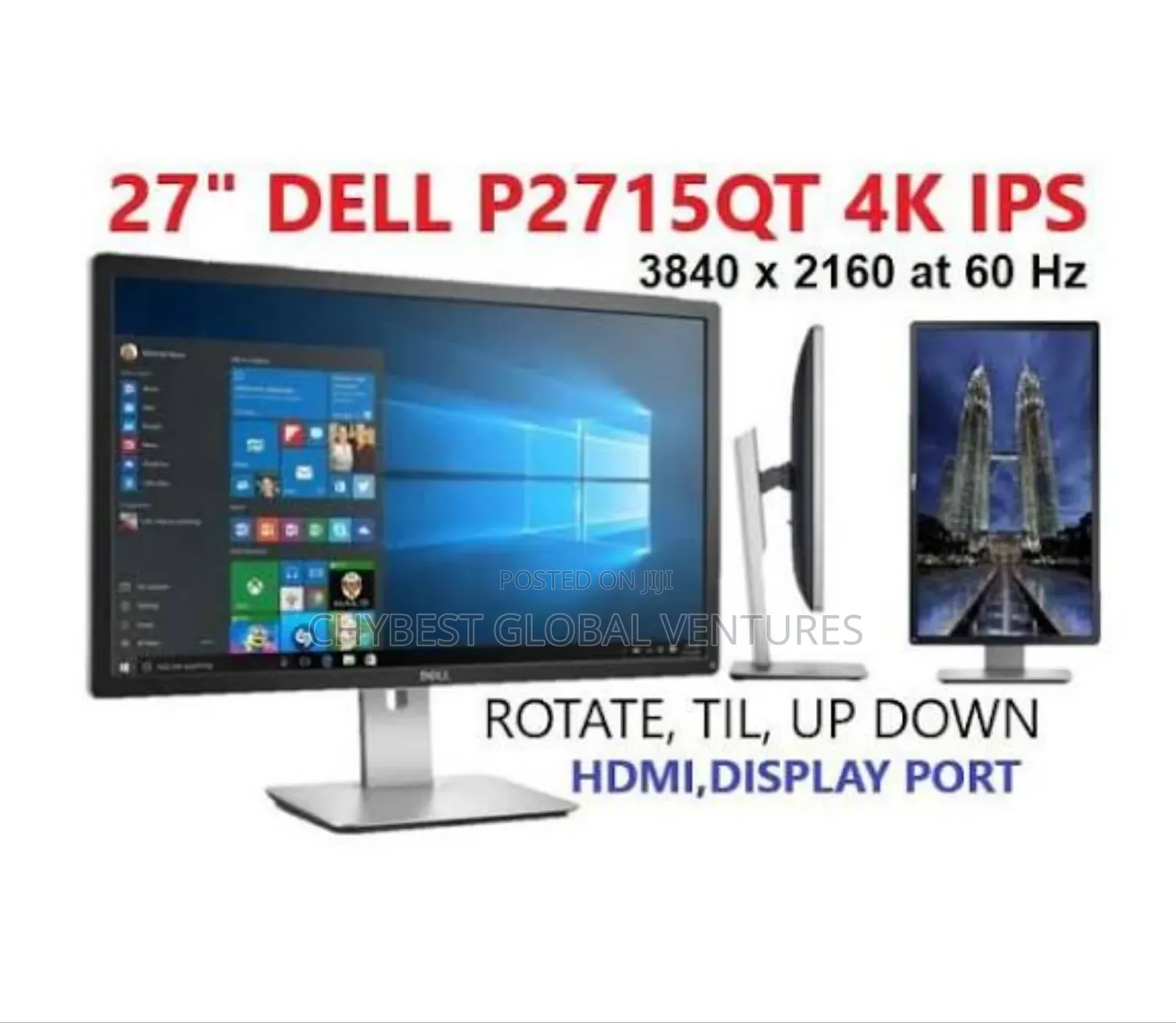 27 Inches Dell Monitor