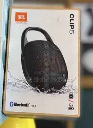 JBL Clip 5 Waterproof Bluetooth Speaker