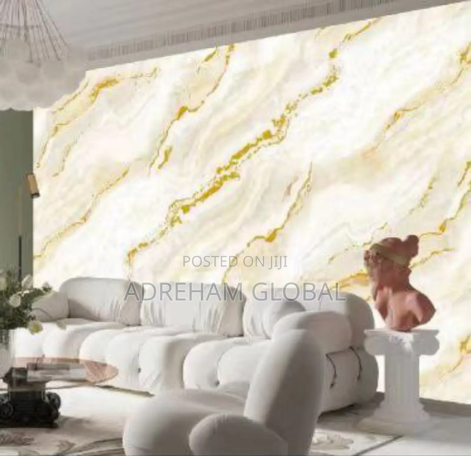PVC Marble Sheet 
Size: Length 9ft X 4ft Width