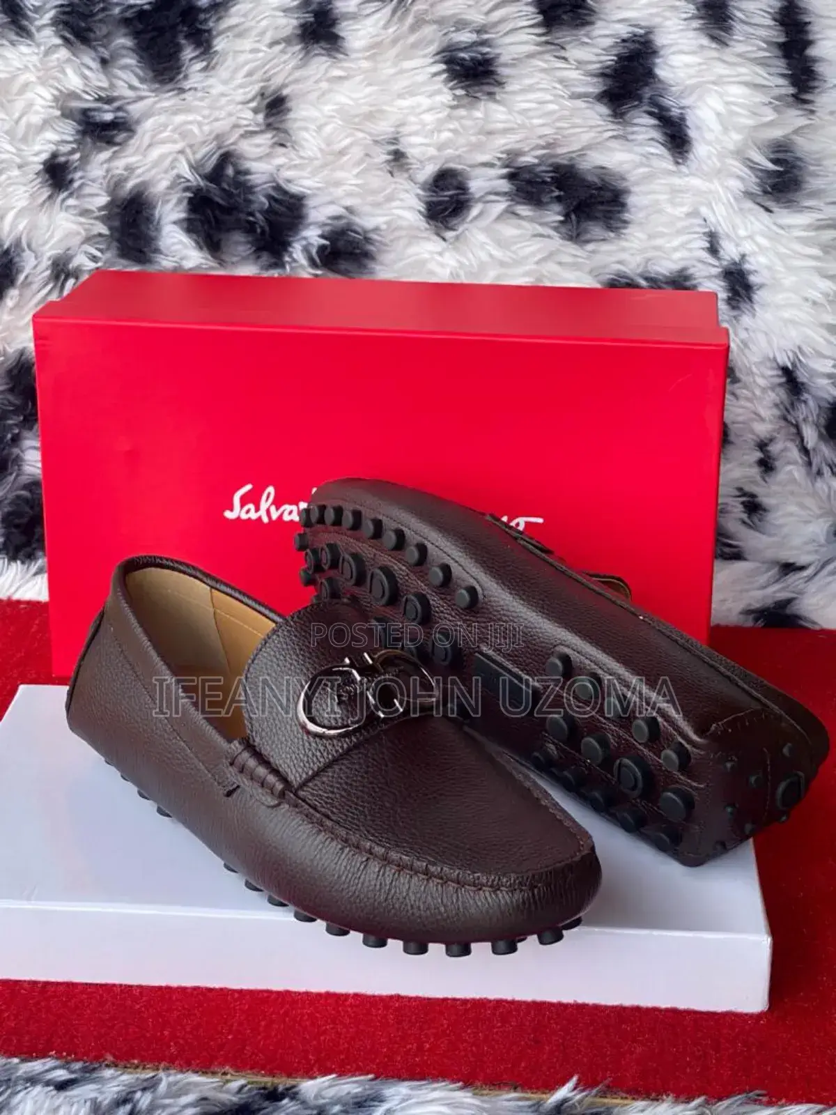 Big Ferragamo Divers Men Classic Shoe