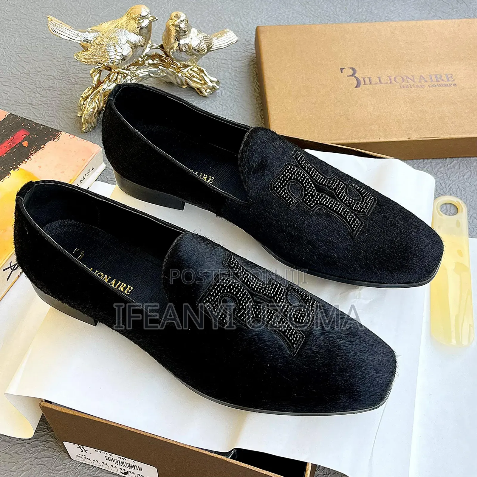 Billionaire Classic Suede Luxury Men Shoe