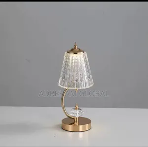 Crystal Diamond Table Lamps Retro Led Bar Desk Lamp Usb Rechargeable