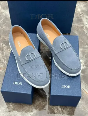 Italian Men Suede Luxury Loafers Shoe