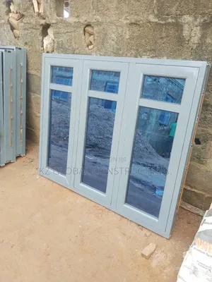 Aluminum Casement Window With Inner Burglary and Net 1500 X 1200