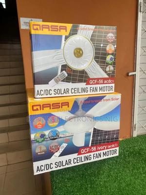 Qasa Solar Ac/Dc Ceiling Fan With Remote Control L. in Alimosho - Home ...