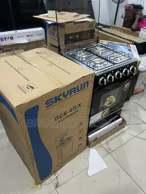 Skyrun 4 Burner Gas Cooker (50×50) – Value for Money