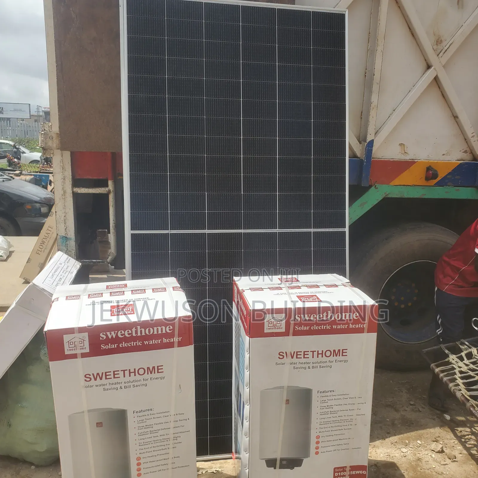 100liters Sweethome Solar Water Heater