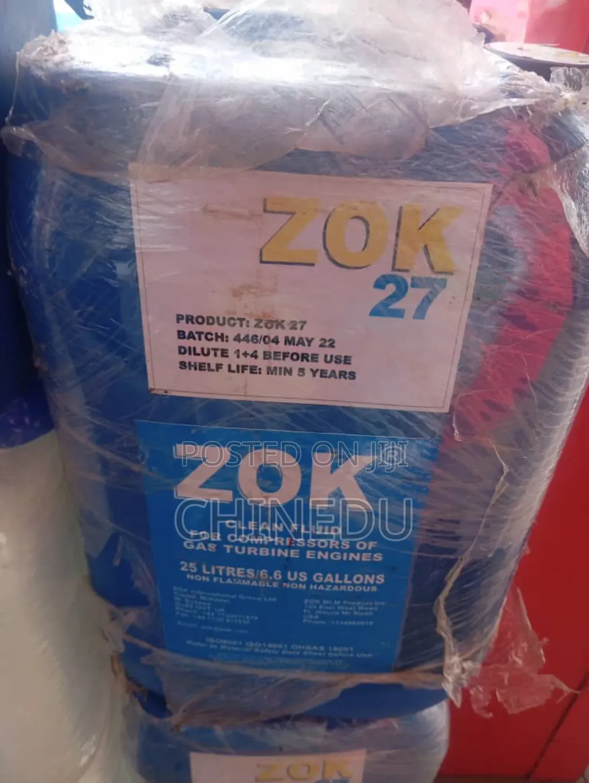 Zok 27 Clean Fluid