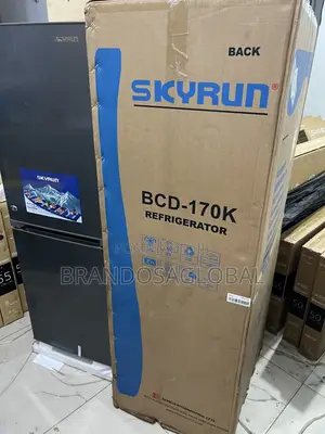 Skyrun 170l Double Door Refrigerator BCD-