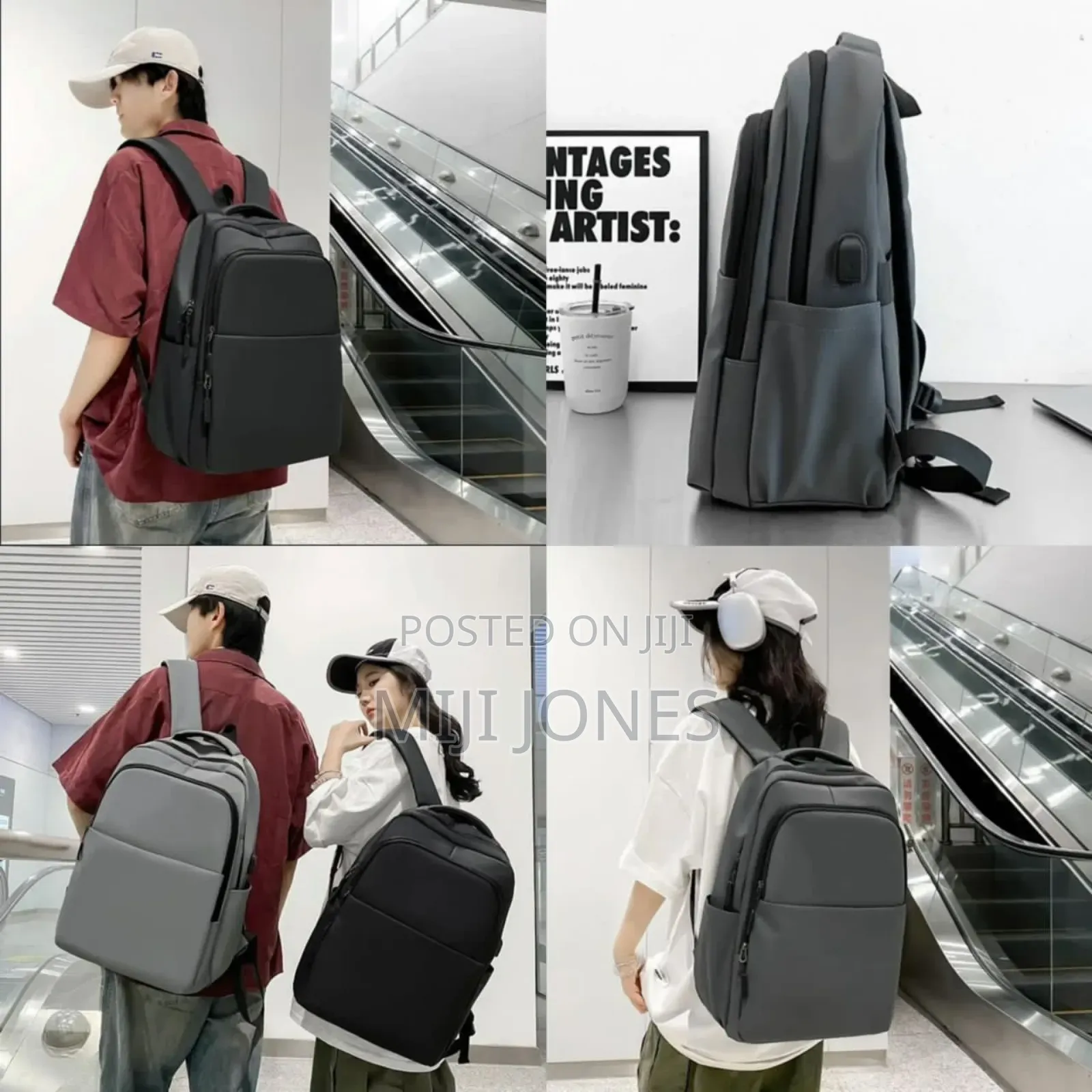 *High Quality Plain Backpack*