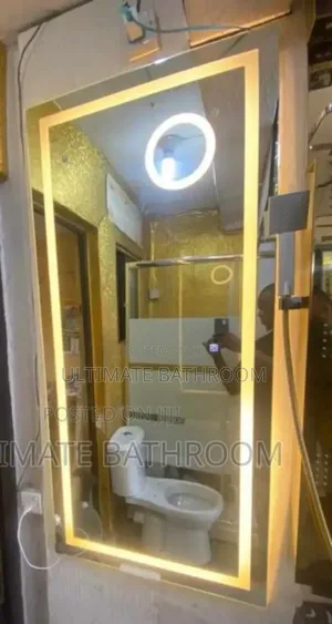 Vertical Installation 70x120cm Dressing Mirror With 3lights