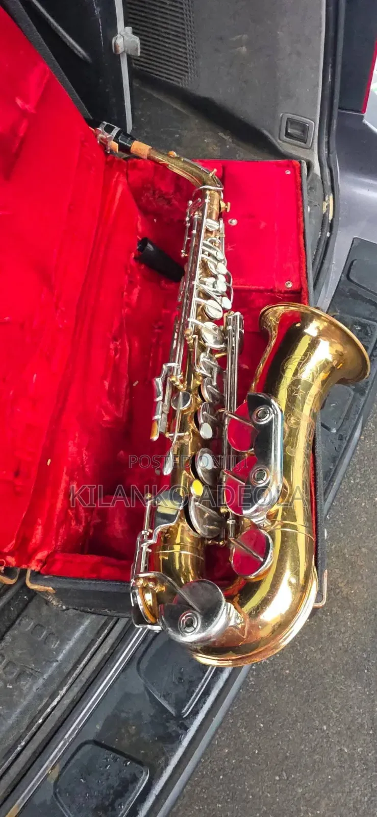 5units Foreign Used Original Professional Alto Sax
