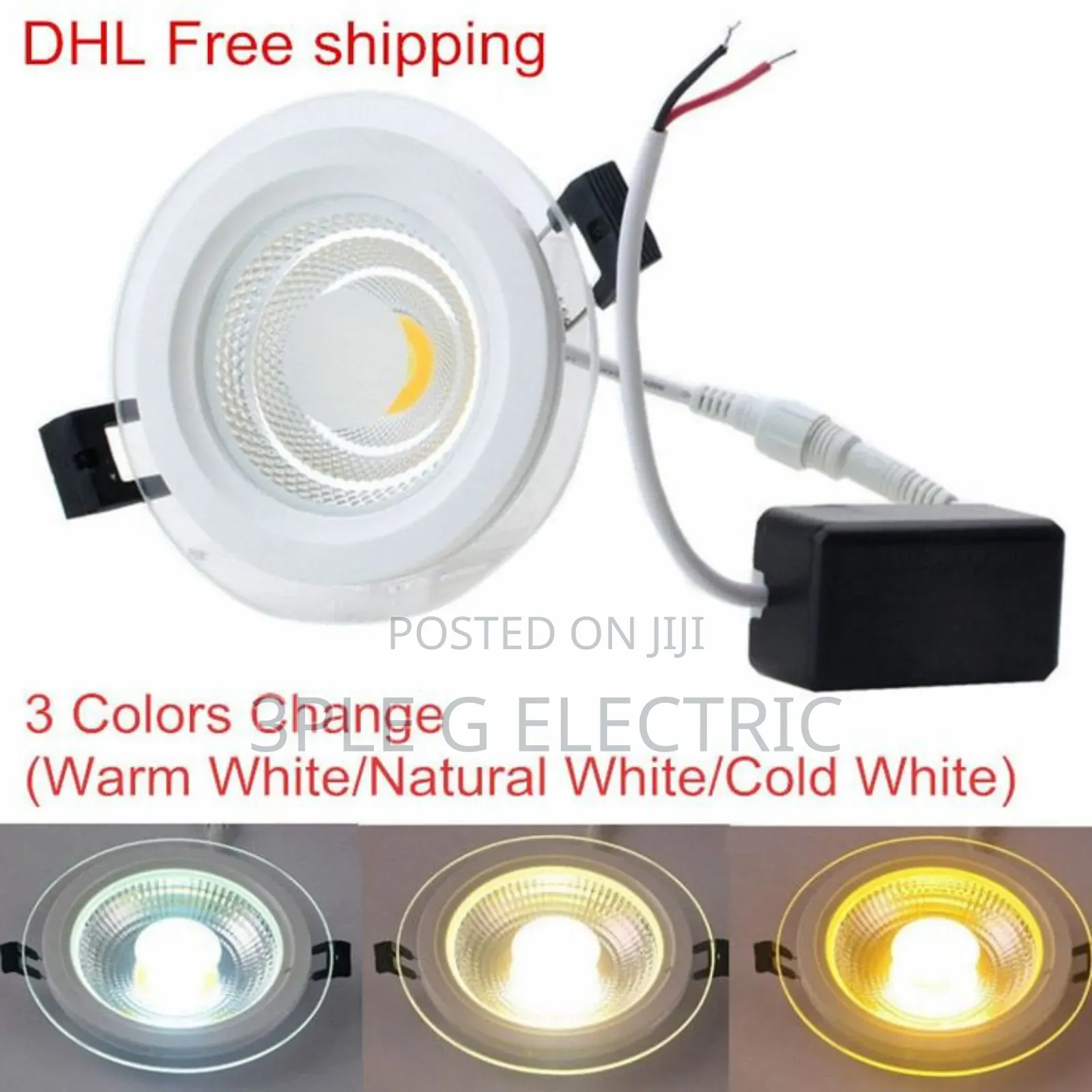 Glass Cob Pop Light