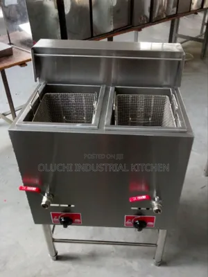Gas Fryer Double Basket Standing 20l