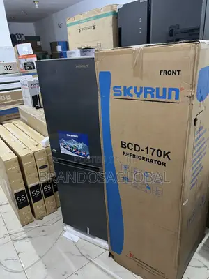Skyrun Double Door Refrigerator – 170l Capacity (Bcd-)