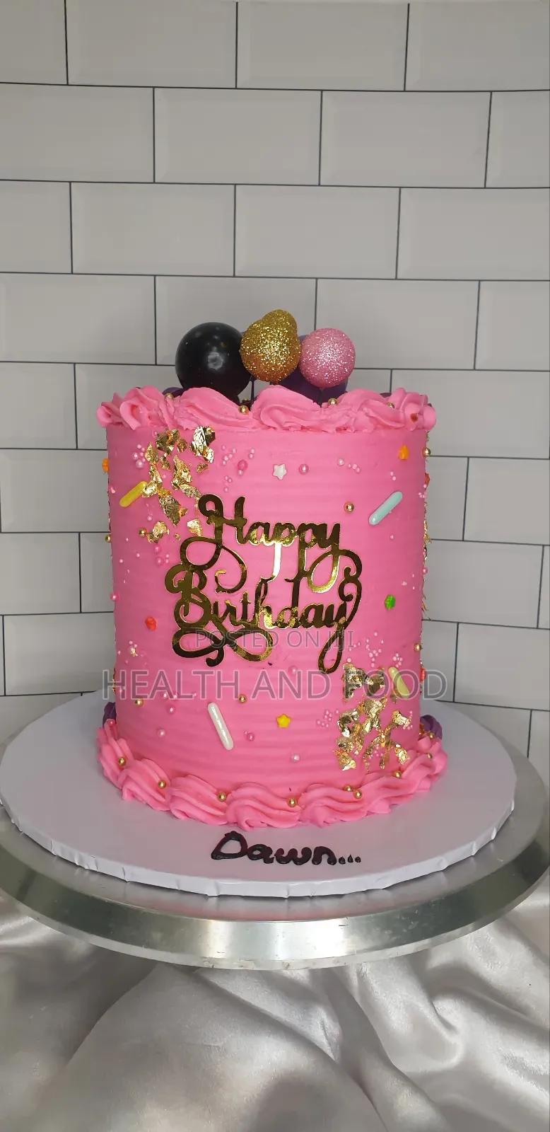 6" Three Layers Cake